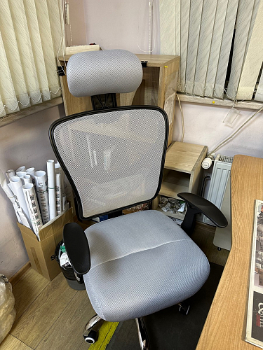 Компьютерное кресло Lody 1 фиолетовое / черное фото покупателя 15