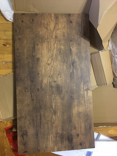 Письменный стол Wd-09/Вд-09 concrete/серый цемент фото покупателя 4