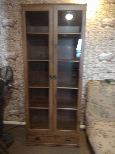 Витрина Индиана JWIT 2D1S сосна каньон фото покупателя 6