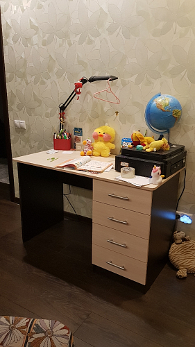 Стол письменный СП4 венге / дуб молочный фото покупателя 30