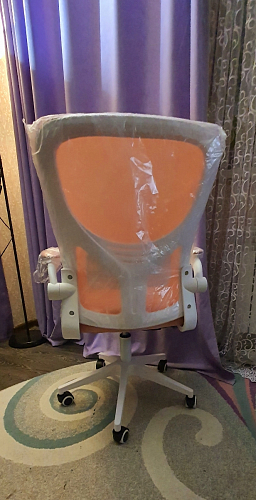 Компьютерное кресло Konfi gray / blue / white фото покупателя 104