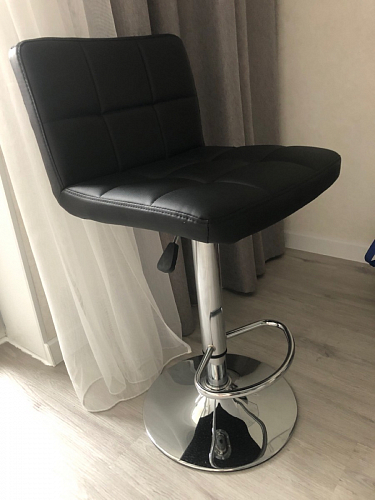 Барный стул Paskal коричневый / черный фото покупателя 7