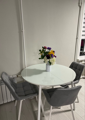 Стул на металлокаркасе Челси К бирюзовый / черный фото покупателя 199