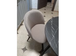 Стул на металлокаркасе Gabi gray / black фото покупателя 259