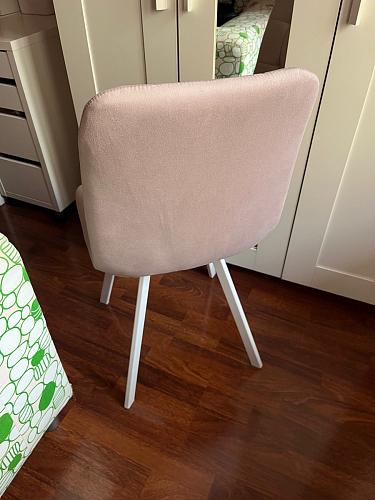 Стул на металлокаркасе Чилли зеленый / белый каркас фото покупателя 236