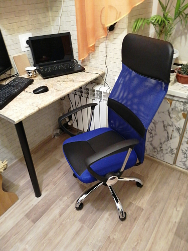 Компьютерное кресло Arano 1 black / chrome фото покупателя 20