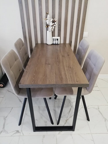 Стул на металлокаркасе Чилли бежевый / белый каркас фото покупателя 1344