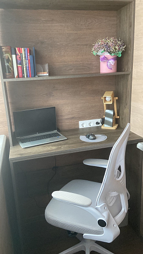 Компьютерное кресло Konfi light gray / white фото покупателя 244