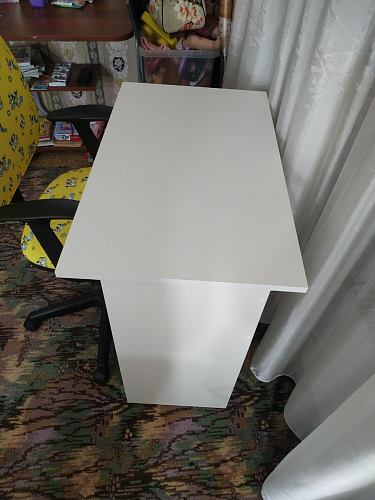 Стол письменный Kiwi белый - Уцененный экземпляр фото покупателя 142