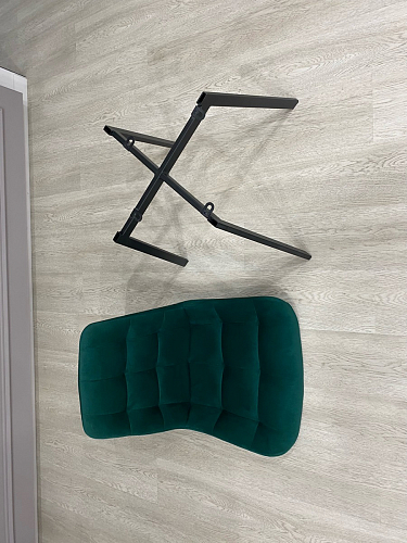 Стул на металлокаркасе Челси бежевый / белый каркас фото покупателя 189