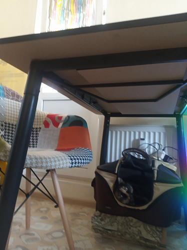 Стол Энлэй раскладной кантри 2047 / белый фото покупателя 1