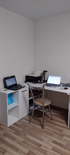 Письменный стол Лайт 03.245F белый гладкий 101 фото покупателя 187