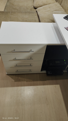 Компьютерный стол КСТ-109Л венге фото покупателя 95