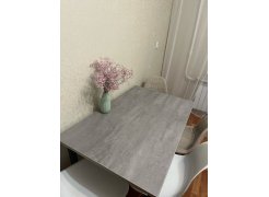 Стол Лота Лофт 120 25 мм сабия / черный матовый фото покупателя 152