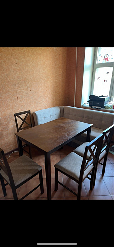 Обеденный комплект Hudson (Хадсон) espresso фото покупателя 18