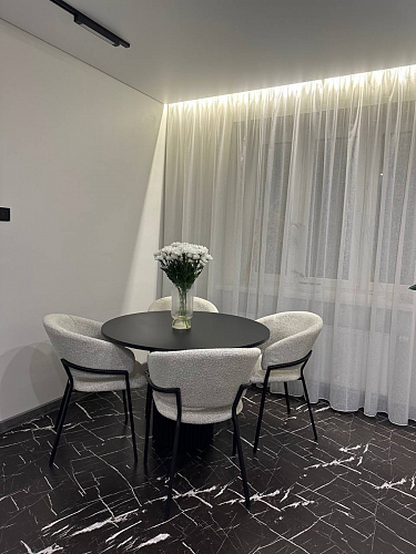 Стол Барел 100 черный / черный фото покупателя 4