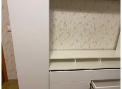 Готовая гостиная Румба белый / белый глянец  - Уцененный экземпляр фото покупателя 20