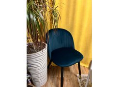 Стул на металлокаркасе Gabi blue / black фото покупателя 201