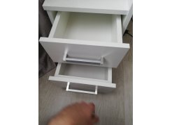 Компьютерный стол Джаз-24 левый белый фото покупателя 76