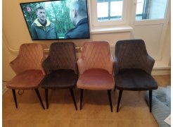 Стул на металлокаркасе Velen light gray / black фото покупателя 3