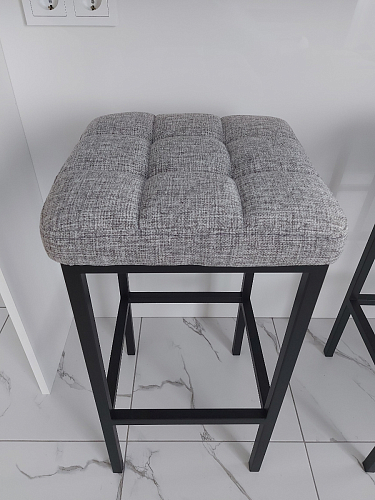 Барный стул Лофт катания лаванда / белый матовый фото покупателя 316