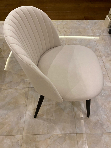 Стул на металлокаркасе Gabi 1 light blue / black / gold фото покупателя 701