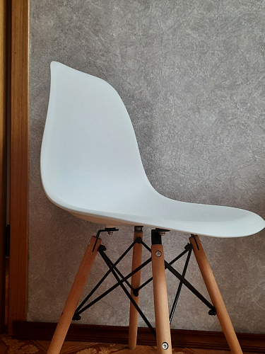 Пластиковый стул Eames PC-015 желтый фото покупателя 80
