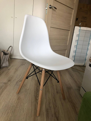 Пластиковый стул Eames PC-015 серый фото покупателя 404