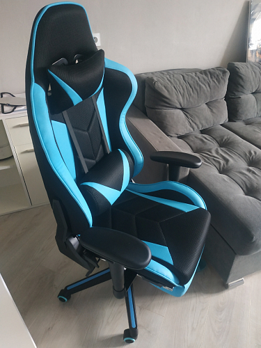 Компьютерное кресло Kano черное / красное фото покупателя 109