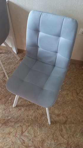 Комплект стульев Чилли 2 шт бежевый / черный фото покупателя 1102