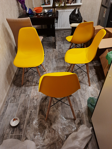 Пластиковый стул Eames PC-015 серый фото покупателя 65