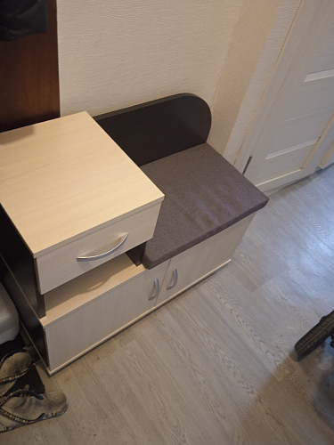 Обувница Аврора дуб млечный / венге фото покупателя 129