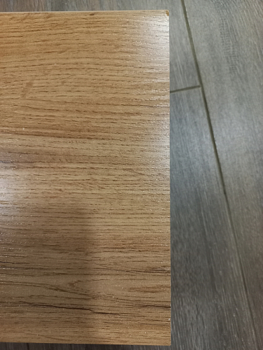 Письменный стол Лео Лофт черный матовый / дуб делано темный фото покупателя 11