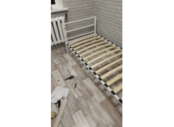 Односпальная кровать Фади 80х200 черная фото покупателя 29