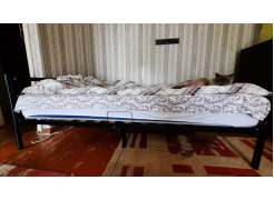 Односпальная кровать Фади 80х200 черная фото покупателя 155