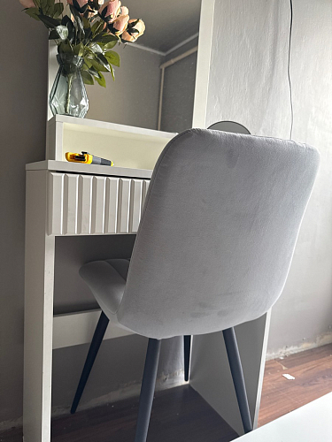 Стул на металлокаркасе Дани 01 кирпичный фото покупателя 30