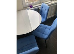 Стул на металлокаркасе Чилли светло-серый / черный фото покупателя 163