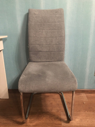 Стул Basit light grey fabric фото покупателя 93