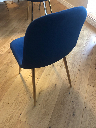 Стул на металлокаркасе Dabl wine red фото покупателя 47