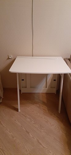 Стол обеденный раздвижной СтК4 дуб молочный фото покупателя 5