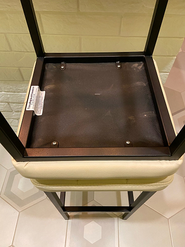 Барный стул Лофт катания минт / белый матовый фото покупателя 52