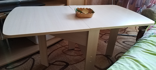 Стол-книжка СтК6 венге / дуб молочный высота 54 см фото покупателя 39