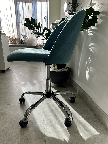 Компьютерное кресло Melody/Мелоди молочное фото покупателя 139