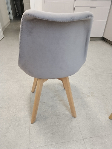 Деревянный стул Bonuss light gray / wood фото покупателя 64