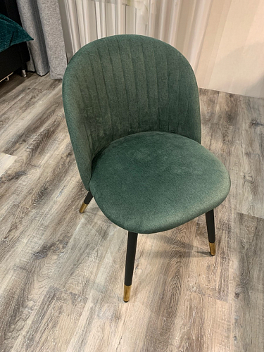 Стул на металлокаркасе Gabi latte / gold / black фото покупателя 947