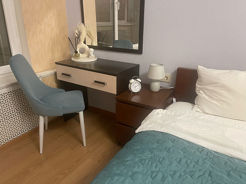 Стул на металлокаркасе Kora light blue / white фото покупателя 89