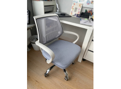 Компьютерное кресло Ergoplus белое / серое фото покупателя 15