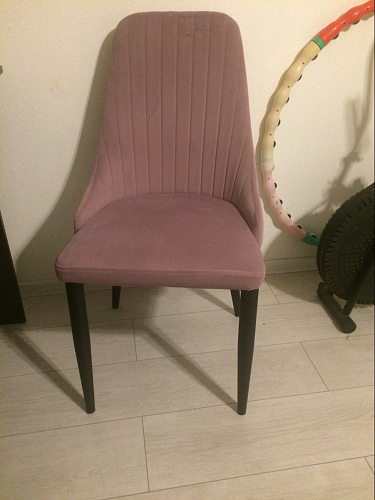 Стул на металлокаркасе Kora black / gray фото покупателя 39