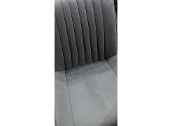 Стул на металлокаркасе Вейв светло-серый (hl 63) / 10К черный каркас фото покупателя 110