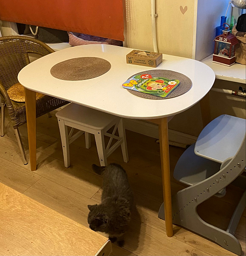 Стол Вosco/Боско белый / натуральный фото покупателя 16